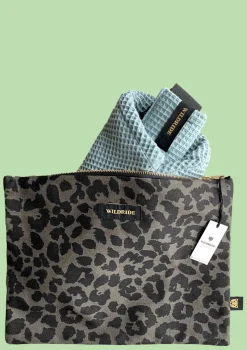 Aufbewahrungsbeutel Grey Leopard