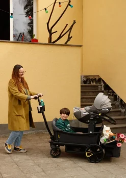 Autositz Adapter (Cybex/Maxi-Cosi/Nuna) schwarz