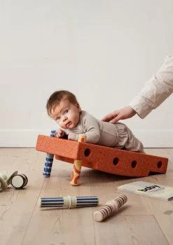 Baby Activity Set 10-teilig Burnt Orange / Dusty Green