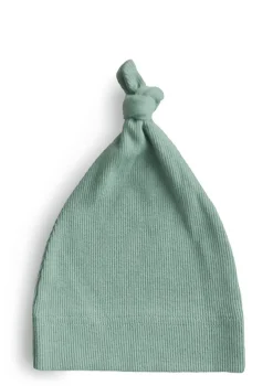 Baby Beanie gerippt roman green