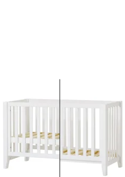 Babybett 'ANTON' weiß 120 x 60 cm
