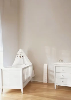 Babybett weiß 140 x 70 cm