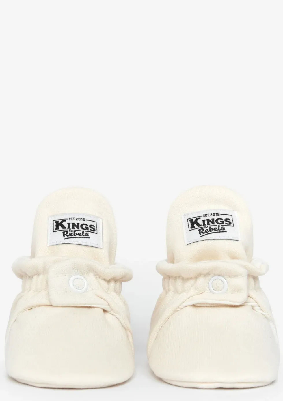 Baby Booties Cotton Cream