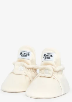 Baby Booties Cotton Cream