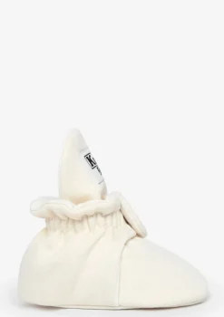 Baby Booties Cotton Cream