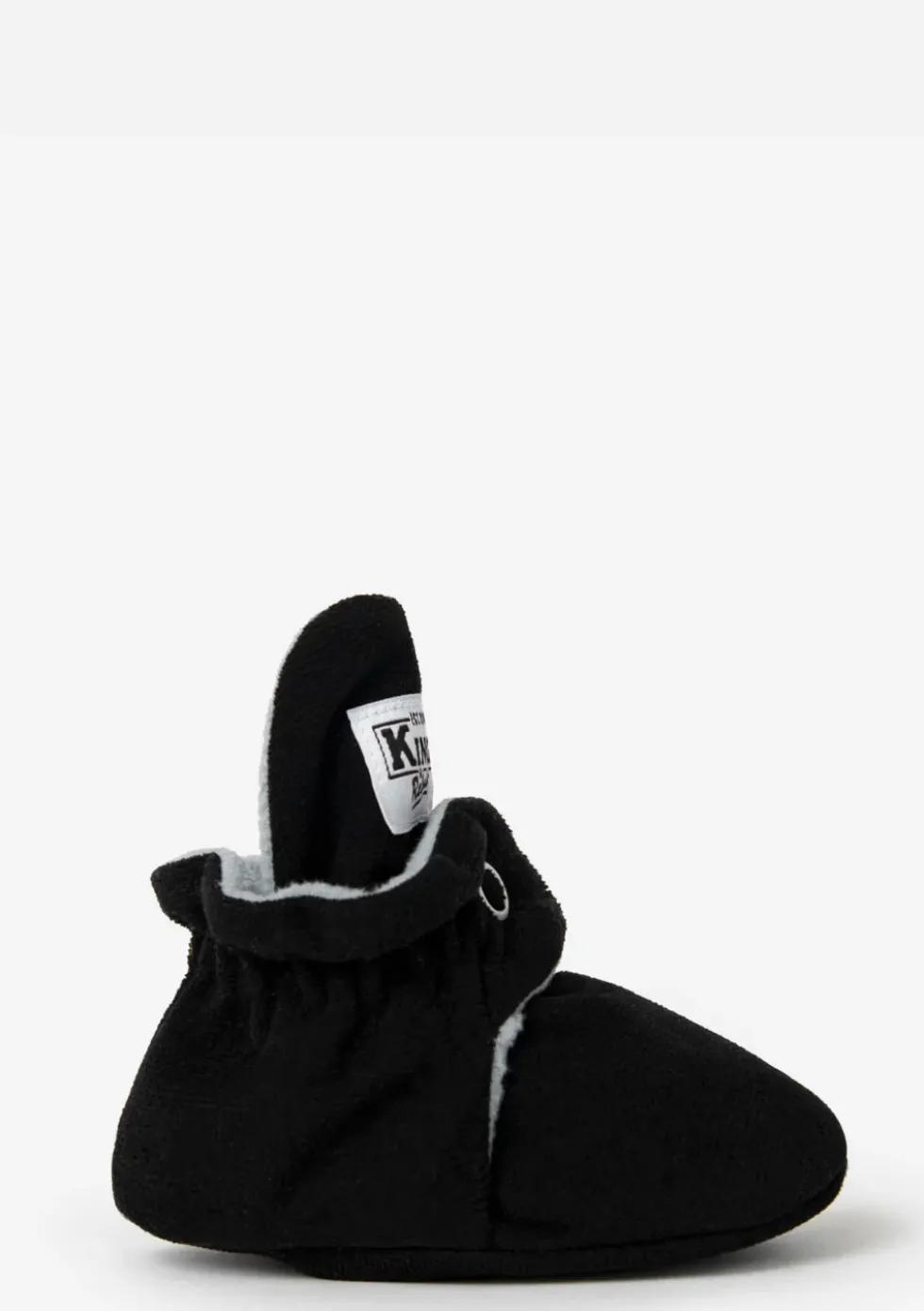 Baby Booties Gamuza Black