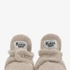Baby Booties Teddy Beige