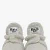 Baby Booties Teddy Grau