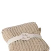 Babydecke beige 75 x 95 cm
