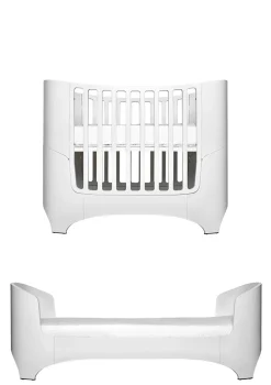 Baby-/Juniorbett 'Classic' Weiss 120-150 x 70 cm