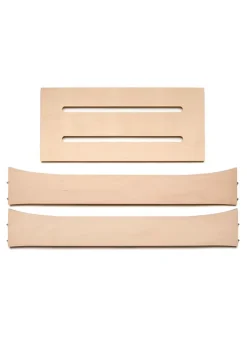 Baby-/Juniorbett 'Classic' Whitewash 120-150 x 70 cm