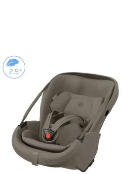 Babyschale 'Coral Slide Pro' Oak Truffle