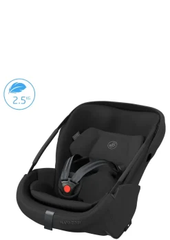 Babyschale 'Coral Slide Pro' Onyx Black