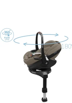 Babyschale 'Pebble 360 Pro 2' Twillic Truffle