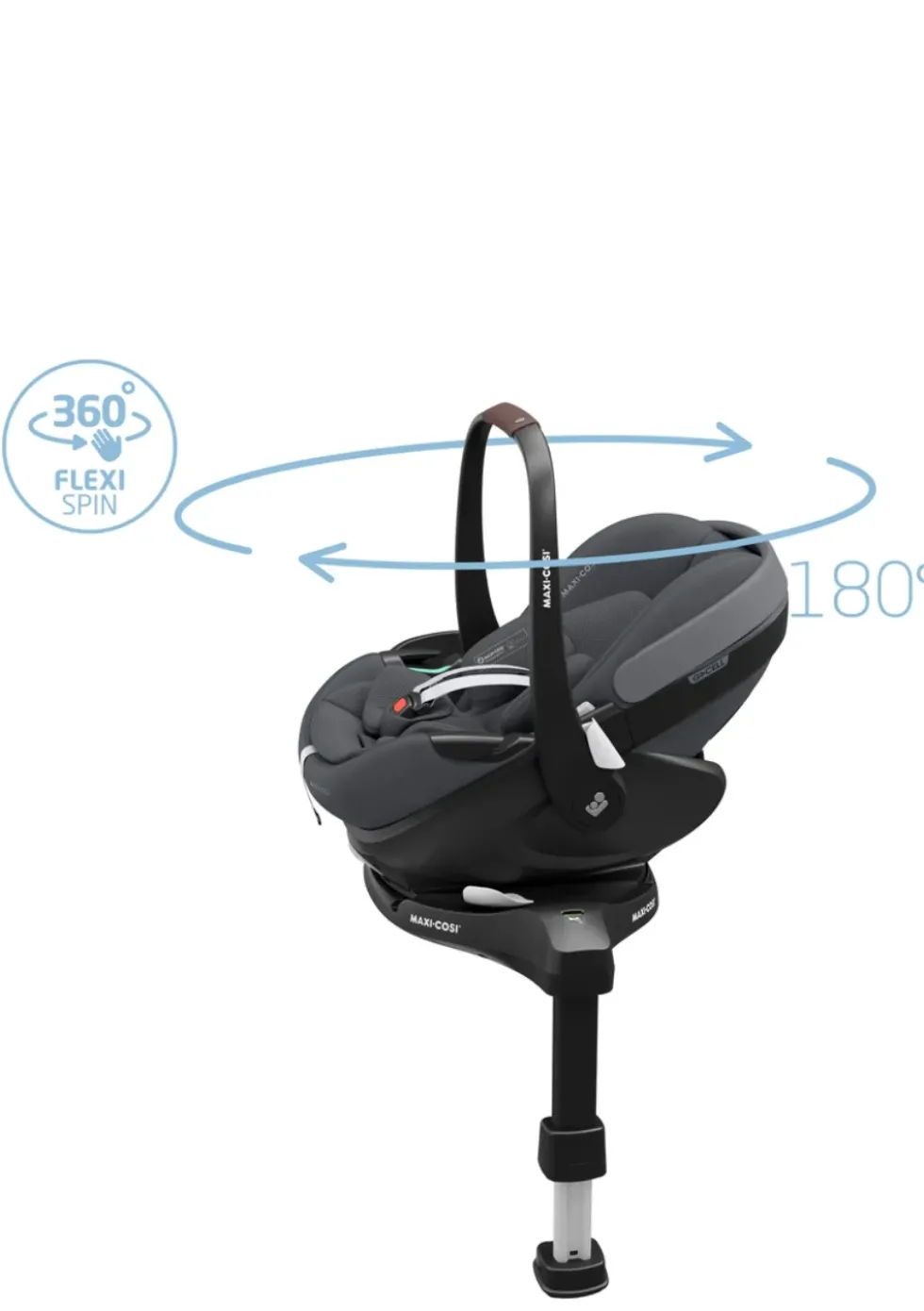 Babyschale 'Pebble 360 Pro 2' Twillic Graphite