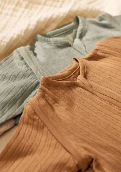 Baby Schlafsack 'Ajour' mit abnehmbaren Ärmeln TOG 0,5-1,0 Biscuit