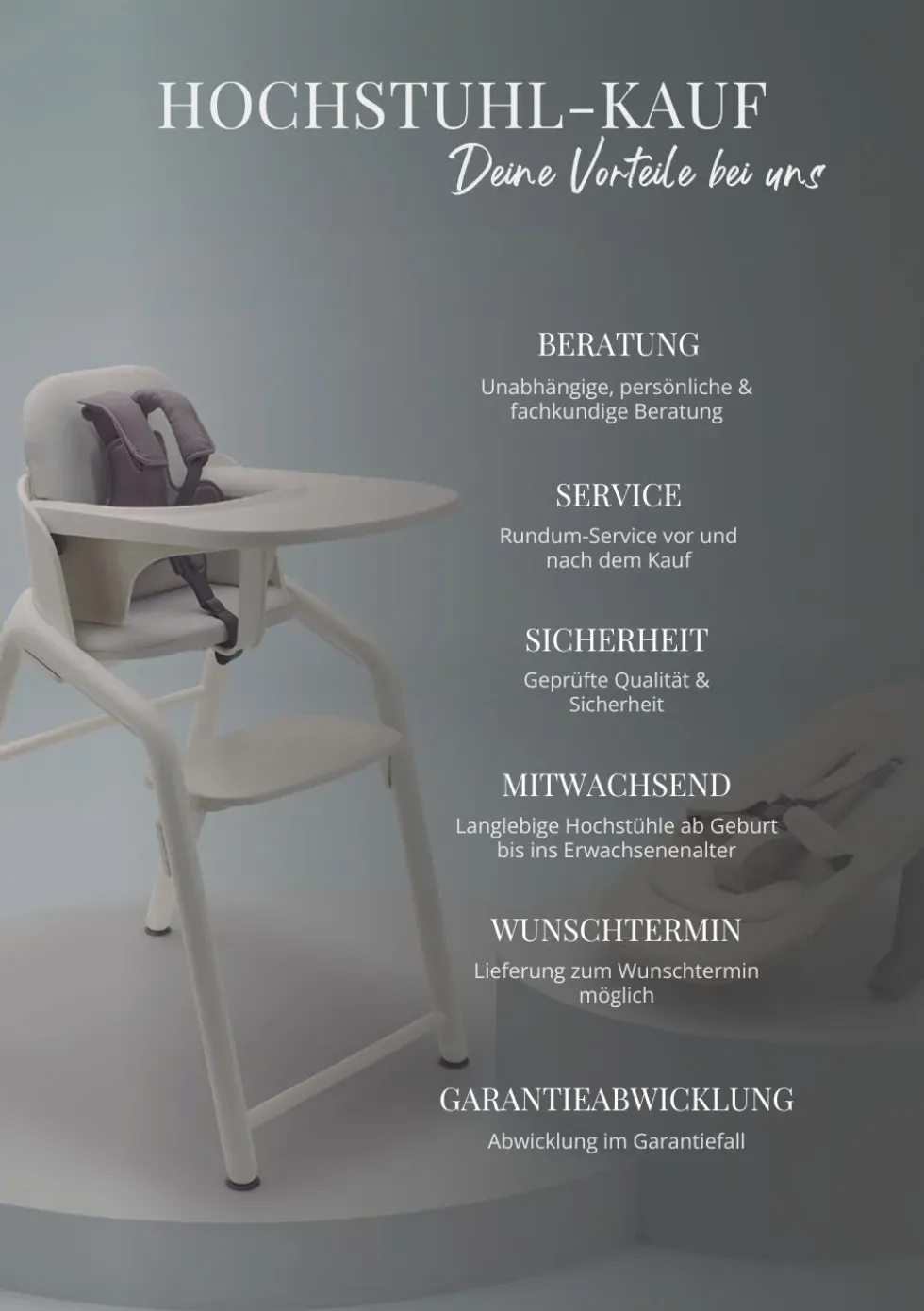 Babyset für 'Giraffe' schwarz inklusive Gurt
