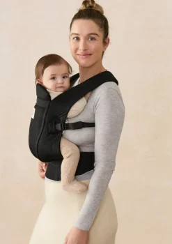 Babytrage 'Omni Lite' Mesh Onyx Black