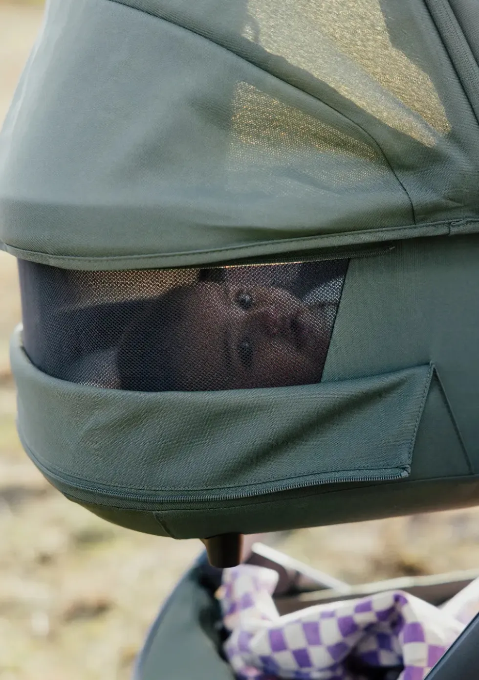 Babywanne 'Geo5' Forest Green