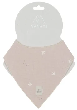 Bandana Lätzchen 'Bird' uni natural