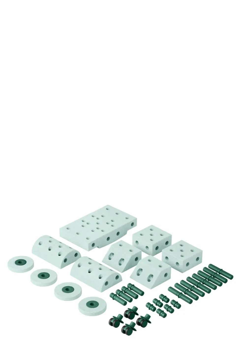 Bauspielzeug 'Dreamer-Set' 34-teilig Ocean Mint / Forest Green
