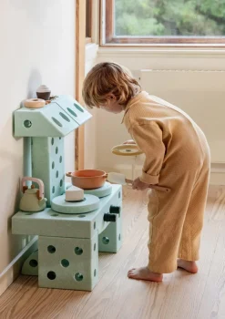 Bauspielzeug 'Dreamer-Set' 34-teilig Ocean Mint / Forest Green