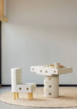 Bauspielzeug 'Dreamer-Set' 34-teilig Sand Grey / Honey Yellow