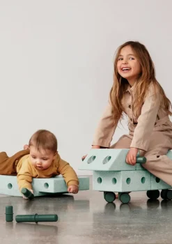 Bauspielzeug 'Explorer-Set' 20-teilig Ocean Mint / Forest Green