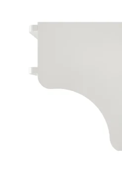 Bücherregal 'Seaside' mit Haken weiß