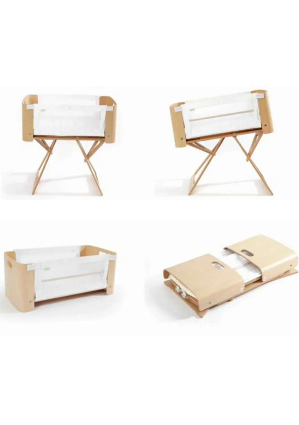 Beistellbett 'Bednest' inkl. Bio-Matratze 82 x 37 cm