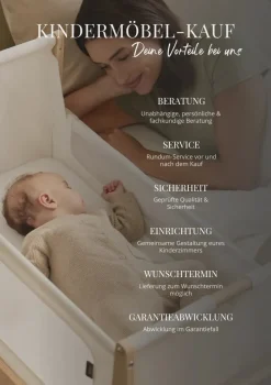 Beistellbett 'SnüzPod 5' Pebble