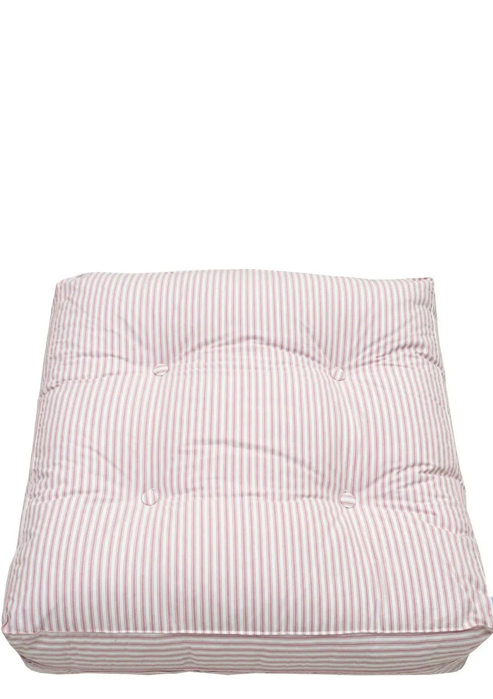 Bodenkissen für Hochbett 'Seaside' rosa Streifen