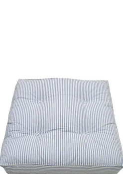 Bodenkissen für Hochbett 'Seaside' blaue Streifen