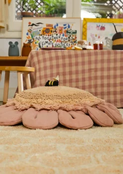 Bodenkissen 'Pink Daisy' Honey / Pink