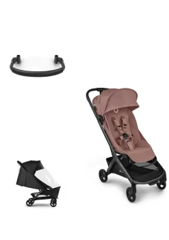 Butterfly 2' Bundle – Unverzichtbares Buggy-Set Dusty Pink