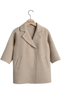 Cashmere Kindermantel stone