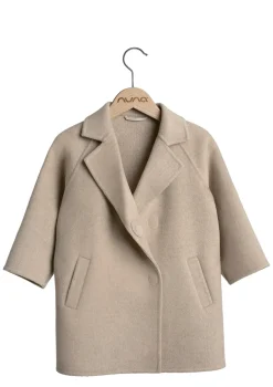 Cashmere Kindermantel stone