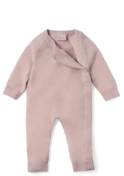 Cashmere Strampler dusty mauve