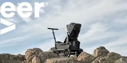 Cruiser Adapter für Switchback Sitz dunkelgrau / schwarz