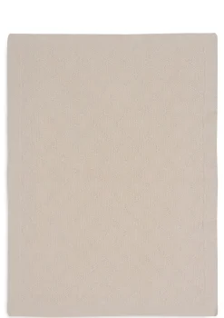 Decke 'Check Knit' Oatmeal 150 x 100 cm
