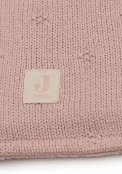Decke Wiege 'Cosy Knit' Wild Rose 100 x 75 cm