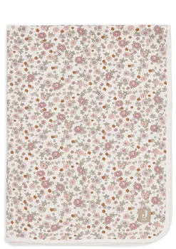 Decke Wiege 'Retro Flowers' 100 x 75 cm