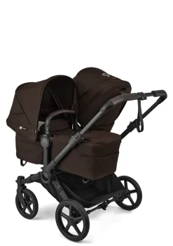 Donkey 6 Double' Bundle – Unverzichtbares Kinderwagen-Set Cocoa Brown