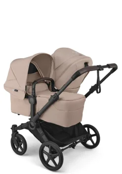 Donkey 6 Double' Bundle – Unverzichtbares Kinderwagen-Set Desert Taupe