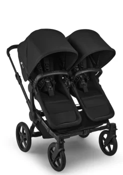 Donkey 6 Twin' Bundle – Unverzichtbares Kinderwagen-Set Heritage Black