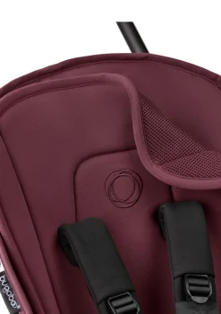 Doppel-Komfort Sitzauflage Dark Cherry