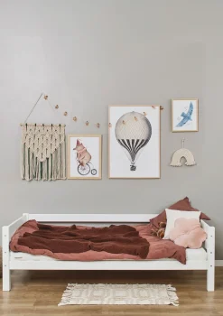 ECO Luxury' Einzelbett weiß 200 x 90 cm