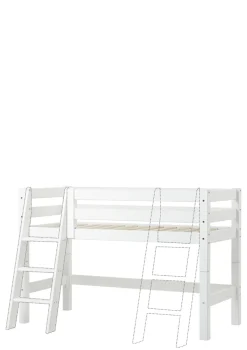 ECO Luxury' Halbhochbett weiß 200 x 120 cm