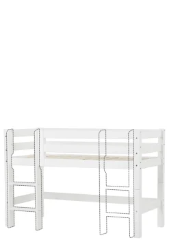 ECO Luxury' Halbhochbett weiß 200 x 120 cm