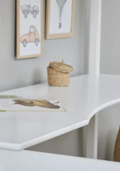 ECO Luxury' Hochbett mit Schreibtisch weiß 200 x 90 cm